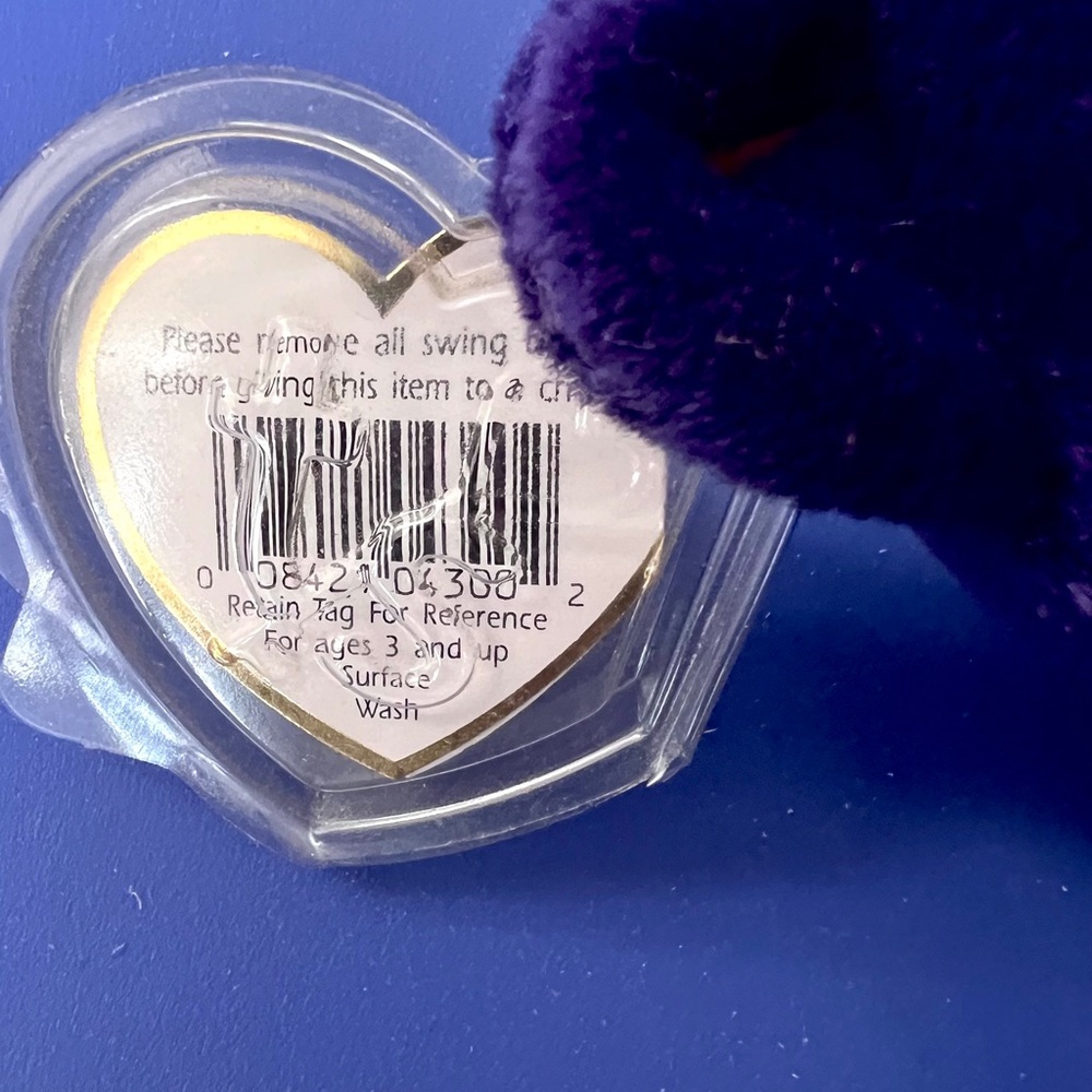 Ty Beanie Babies 1997 Diana “Princess” of Wales Memorial Fund - Picture 7 of 7